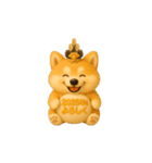 動く！新年ほっこりワンちゃんスタンプ（個別スタンプ：3）