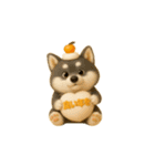 動く！新年ほっこりワンちゃんスタンプ（個別スタンプ：4）