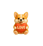 動く！新年ほっこりワンちゃんスタンプ（個別スタンプ：17）