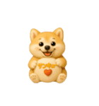 動く！新年ほっこりワンちゃんスタンプ（個別スタンプ：20）