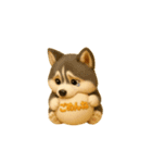 動く！新年ほっこりワンちゃんスタンプ（個別スタンプ：23）