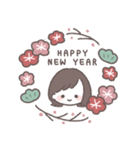 ゆるふわボブガール◎年末年始 #2026（個別スタンプ：7）