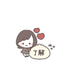 ゆるふわボブガール◎年末年始 #2026（個別スタンプ：36）