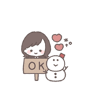 ゆるふわボブガール◎年末年始 #2026（個別スタンプ：37）