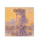 毎年使える♡ロリータファッションのお正月（個別スタンプ：2）