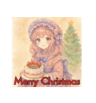 毎年使える♡ロリータファッションのお正月（個別スタンプ：24）