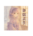 毎年使える♡ロリータファッションのお正月（個別スタンプ：25）