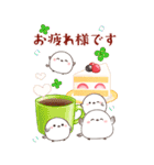 シマエナガ親子と美味しいお正月【BIG】（個別スタンプ：3）