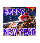 あけおめ競馬（個別スタンプ：2）