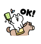 ゆるくま年賀状2026（個別スタンプ：19）