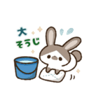 うさぎのラビ＆チョコの年賀スタンプ（個別スタンプ：6）