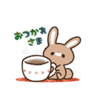 うさぎのラビ＆チョコの年賀スタンプ（個別スタンプ：20）
