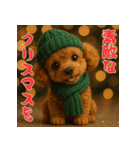 毎年使える♡トイプードルの年末年始（個別スタンプ：27）