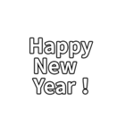 気分に合わせて使えるBIG「お正月」（個別スタンプ：13）