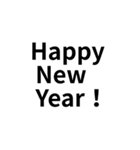 気分に合わせて使えるBIG「お正月」（個別スタンプ：14）