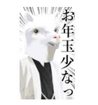 午年アニマルマスク☆お正月2026【BIG】（個別スタンプ：15）