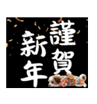 笑顔で迎える2026♡お正月シーズー年賀（個別スタンプ：5）