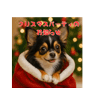 毎年使える♡ロングコートチワワの年末年始（個別スタンプ：26）