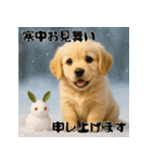 毎年使える♡ゴールデンレトリバー年末年始（個別スタンプ：21）