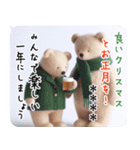 名入り ネコと馬年 心込めた 大人の年賀状（個別スタンプ：6）