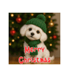 毎年使える♡マルチーズの年末年始スタンプ（個別スタンプ：28）