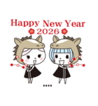 サロンスタッフ年末年始 カスタム 2026（個別スタンプ：21）