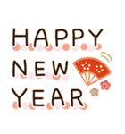 毎年使える♡かわいい年末年始（個別スタンプ：3）