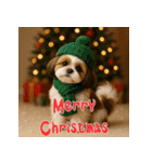 毎年使える♡シーズーの年末年始スタンプ（個別スタンプ：28）