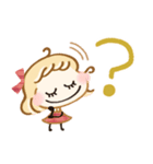 年末年始♡ゆるかわgirl（個別スタンプ：32）