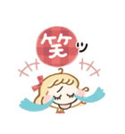 年末年始♡ゆるかわgirl（個別スタンプ：34）