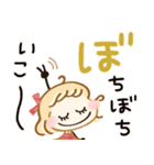 年末年始♡ゆるかわgirl（個別スタンプ：35）