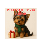 毎年使える♡ヨークシャテリアの年末年始（個別スタンプ：26）