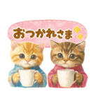 お正月猫にゃん♡年末年始（個別スタンプ：19）