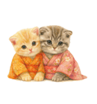 お正月猫にゃん♡年末年始（個別スタンプ：30）