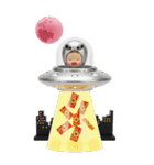 BIGスタンプ あけおめだよ！さげみちゃん（個別スタンプ：15）