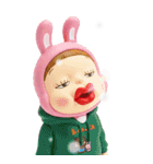 BIGスタンプ あけおめだよ！さげみちゃん（個別スタンプ：40）