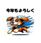 十二支全部 あけおめ 年賀状 ヒーロー（個別スタンプ：29）