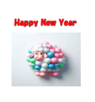 十二支全部 あけおめ 年賀状 バルーン（個別スタンプ：26）