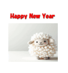 十二支全部 あけおめ 年賀状 ぬいぐるみ（個別スタンプ：25）