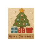 布絵＊正月•クリスマス【動く♪】（個別スタンプ：1）