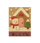 布絵＊正月•クリスマス【動く♪】（個別スタンプ：2）
