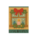 布絵＊正月•クリスマス【動く♪】（個別スタンプ：3）