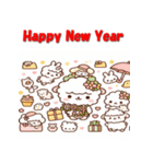 十二支全部 あけおめ 年賀状 かわいい（個別スタンプ：25）