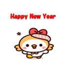 十二支全部 あけおめ 年賀状 かわいい（個別スタンプ：31）