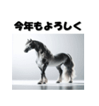 十二支全部 あけおめ 年賀状 リアル（個別スタンプ：22）