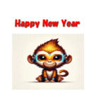 十二支全部 あけおめ 年賀状 SF（個別スタンプ：29）