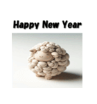 十二支全部 あけおめ 年賀状 粘土（個別スタンプ：23）