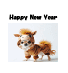 十二支全部 あけおめ 年賀状 チワワ（個別スタンプ：21）