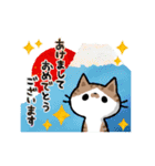 2026！猫のコハマ＆コエリの年賀スタンプ（個別スタンプ：2）