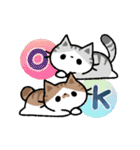 2026！猫のコハマ＆コエリの年賀スタンプ（個別スタンプ：18）